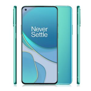 オリジナルのOneplus 8t 8 T 5G携帯電話12GB RAM 256GB ROM Snapdragon 865オクタコア48MP NFC 4500mAh Android 6.55 