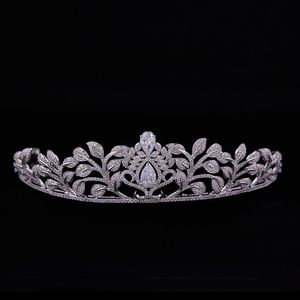 Earrings & Necklace High-end European And American Bride Ornaments Baroque Zircon Wedding Dress Accessories Crown Hair Flower Bridal