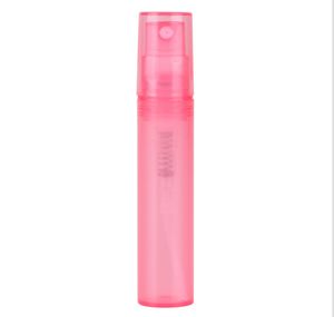 Pulverizador de perfume de plástico Frasco vazio 2ml Amostra recarregável recipiente cosmético mini pequeno atomizador redondo para a amostra mais suave da pele da loção