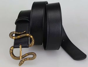 High Quality Designer Fashion snake buckle belt mens womens belts ceinture for gift