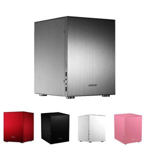 Fans & Coolings JONSBO Aluminum Mini ITX PC Case,MICRO-ATX ( 245 * 215 MM ) Chassis,Computer Desktop Gamer Cabinet Support ATX Power Supply