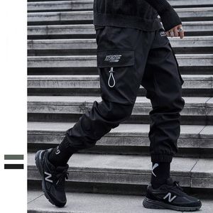 Wholesale multi track resale online - Multi Pockets Cargo Harem Jogger Hip Hop Pants Fashion Casual Track Trousers Streetwear Harajuku Men Sweatpants Men s