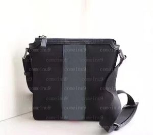 Modedesign Herr Messenger Shoulder Bag Pvc Canvas dragkedja crossbody -väskor med remmar av hög kvalitet multifunktion handväskor 21 cm 28 cm comeinu9 brun svart