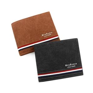 지갑 남성 지갑 프로스트 비즈니스 짧은 남성 포켓 카드 소지자 Bolsos Marca Mujer Lujo Mens Clutch 2021 Porte Feuille Hombre