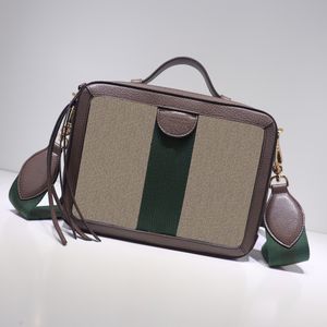 Großhandel High-End-Designer-Tasche Frau Fashionbag Handtasche Umhängetaschen Umhängetaschen Klassisches Muster Leder Retro Casual dicky0750