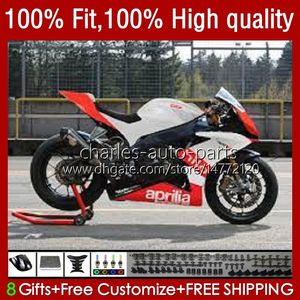 Feedings de Molde de Injeção para Aprilia RSV4 RSV1000 R $ 16 17 18 19 TRABALHO 40NO.53 RSV1000RR Red Branco 2016 2017 2018 2019 RSV1000R 16-19 OEM corpo