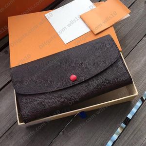 PORTEFEUILLE CLEMENCE WALLET High Quality Womens Iconic Fashion Long Wallets Coin Purse Card Case Holder Brown Waterproof Canvas White m60136