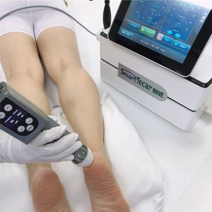 Home Use máquina de fisioterapia de massageador de diatermia Tecar para a onda de choque plantar fasciite ed para tratar a disfunção erétil