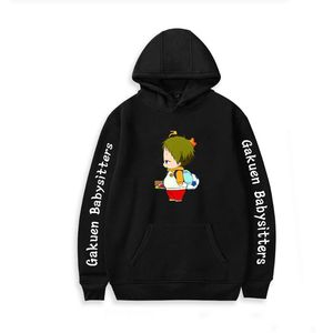 Mäns Hoodies Sweatshirts Gakuen Babysitterar Män / Kvinnor Kpop Bomull / Polyester Hoodie Sweatshirt Vår Höst Casual Bike