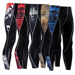 Men s Pants Thermal Long Johns Compression Underwear Fitness Tactical MMA Tights Track Suit Men Sportswear Joggers Base Leggings Plus Size