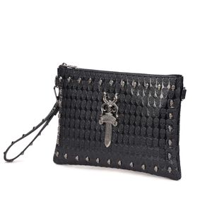 Projektanci Clutch Bag Mężczyzn Kobiety Ludowe torebki Lady Classic Duże zdolności Brązowe torebki Wysokiej jakości biznes