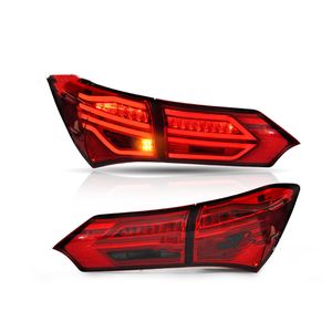 Auto Peças Taillight para Toyota Corolla 2014+ Carro LED Luz de freio Montagem de carro Running Tail Lâmpada Seqüencial Lâmpada Sinal Bulbo