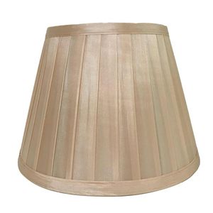 Lâmpada cobre sombras tecidos Lampshade design plissado não-opaco mesa de cabeceira tampa de luz interna bracket de ferro desktop