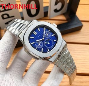Wholesale waterproof mechanical self winding watch for sale - Group buy Famous Logo Luxury Mens Watches Relogio Masculino L stainless steel band Automatic self winding mechanical date display Movement waterproof wristwatch