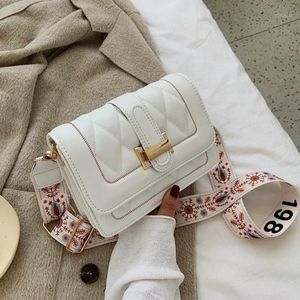 Mode Frauen Designer Schulter Tasche Hohe Qualität PU Leder Weibliche Marke Totes Weiß Crossbody Für Handtasche 2021