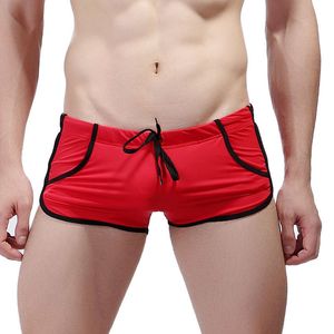 Na moda Estilo Simples Homens de Natação Troncos Charme Estilo Boxer Calças de Natação Calças Esportes Sports Fitness Lazer Natação Shorts