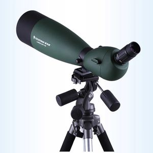 Celestron 15-45x65ズーム望遠鏡スポッティングスコープ防水防曇完全被覆光学系HD BAK4プリズム単眼を見ている鳥