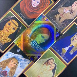 Transcendent Journeys Oracle Card Tarot for Fate Divination English Deck Board Game Adult Playing Love 4RMK
