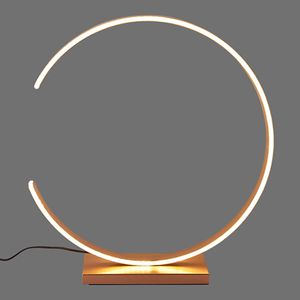 Crescent Moon LED Table Lamps Clip Desk-Lamp Bedroom Living Study Room Simple and Modern Design Desk Light Bedside Lights for Reading Home