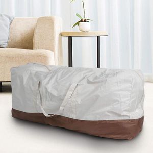 Clothing & Wardrobe Storage 115.5X35X50.8cm Furniture Cushion Bag Dustproof Sunproof 420D Silver-Coated Oxford Cloth