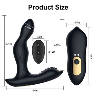 NXYVibrator Sex Toys Anal Vibrator Finger Prostate Massage Anus Stimulate Butt Plug Male Masturbator Backyard Products For Men Gays 1123