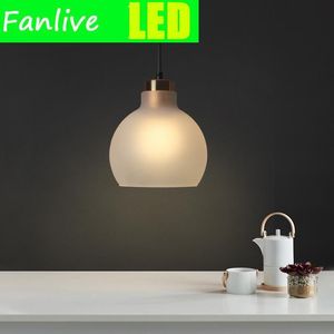 Pendelleuchten 10-teilige LED-Esszimmerlampe Nordic Artistic Glass Light Minimalist Bar Study Cafe Hang Nachttisch