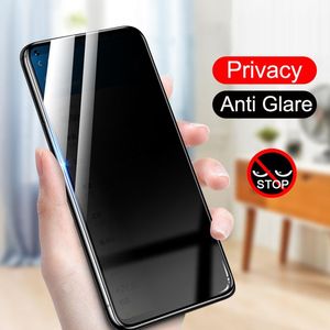 Huawei P10 Plus P20 P30 Lite Mate 10 20 20x 30 Mate30 Anti-Screen Protector携帯電話プロテクター用のフルカバープライバシー強化ガラス