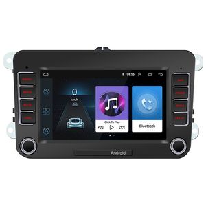 2 DIN Android Car DVDプレーヤーGPSマルチメディアナビゲーションオートラディオ用VWフォルクスワーゲンスコダポロゴルフパスットB6 B7 Tiguan Stereo