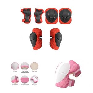 Cycling Helmets 6Pcs Useful Adjustable Safety Protective Gears Skin-touch Bike Loop Fasteners For