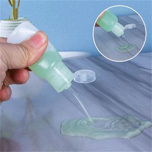 10ml 20ml 30ml 50ml PE plast mjukflaska pressbar kosmetisk provbehållare för schampo sanitizer gel lotion kräm packning flaskor