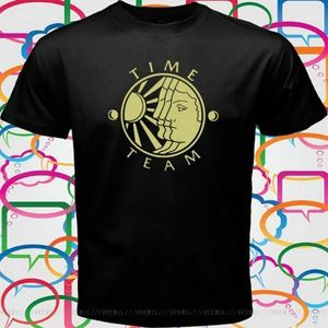 Wholesale tv shows s for sale - Group buy Men s T Shirts Time Team British Tv Show Tony Robinson Black T Shirt Size S To XL TEE Shirt Custom Graphic