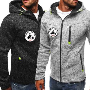 2023 Marka Erkek Hoodies Drawstring Fermuarı Harkalı Erkek Açık Hava Kapüşonlu Ceket Jott Baskılı Hoody Fashion All-Match Twist Pullover