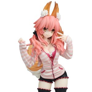 Fate/extra Order Caster Lancer Tamamo No Mae Casual Wear Plain Clothes Japanese Anime Figures Action Toy Pvc Model Collection X0503