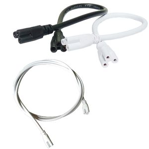 Аксессуары для освещения выключателя USA Plug T5 T8 T12 Светодиодная трубка разъем Power Conctor 3 -контактный шнур переменного тока 6 футов 6 футов