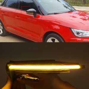 1 Set LED Dynamic Turn Signal Light Side Wing bakspegel Lampa för Audi A1 8x 2011 2012 2013 2014 2015 2016 2017