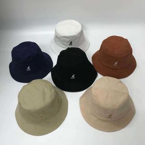 Summer tide brand kangol corduroy fisherman hat kangaroo basin hat corduroy high quality fisherman hat can be worn in all season Q0703