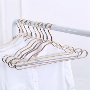Space aluminum hangers alloy no trace clothing support household anti-skid clothes hanging windproof rust-proof cloth rack RH5068