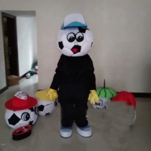 Masquerade Yetişkin Boyutu Futbol Erkek Maskot Kostümleri Cadılar Bayramı Fantezi Parti Elbise Karikatür Karakter Karnaval Noel Paskalya Reklam Doğum Günü Partisi Kostüm Kıyafet