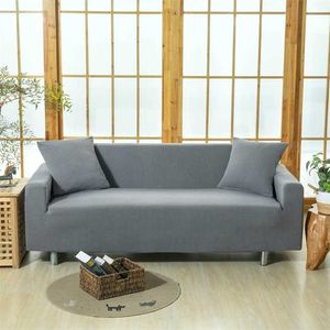 Grey Nordic Quilted Water-proof Sofa Cover Slipcover Stretch Elastic Spandex/Polyester Chair Loveseat L Shape Protector 211116