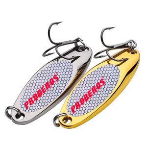 5pcs Oblique Cut Sequins Bait 3g-60g Metal Spoon VIB Fishing Lures Gold Silver Hard Baits Fish Tackle Kits