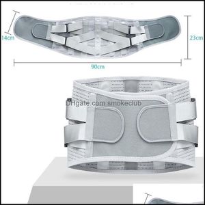 Midjesäkerhet Atletisk Utomhus som sport Outdoorswaist Support Extra Stor Storlek XXL Män Kvinnor Ortopedisk Metal Korsettbälte Lägre Ryggrad