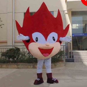 Halloween Maple Leaf Mascot Costume High Quality Cartoon plant Plush Anime theme character Adult Size Christmas Carnival Birthday Party Dress