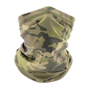 Vinter Neck Varmare Cykling Scarf Camouflage Utomhus Running Sport Huvudbonader Ansiktsduk Cykel Bandana Män Enkel Bike Headbands