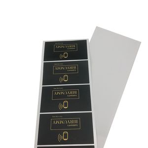 Etiquetas do adesivo do adesivo de embalagem do artigo do quadrado personalizado Etiquetas da folha impressa