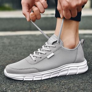2021 Top Quality For Men Women Sport Running Shoes Tennis Breathable Grey Black Outdoor Runners Mesh Jogging Sneakers Eur 39-48 WY23-0217