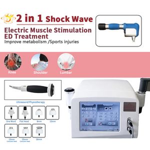 Massageador de corpo inteiro Ondas de choque eletrônico de ondas de choque acústico Equipamento de terapia de pênis Artrite Máquina de alívio Dispositivo de alívio