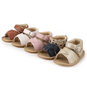 Sapatos para bebé para bebê recém-nascido crianças meninas verão casual sapatos bonito antiderrapante sapatos de bebê fundo 210326