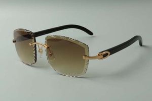 2021 Designers Sunglasses 3524023 cortes lente natural búfalo chifre templos óculos, tamanho: 58-18-140mm