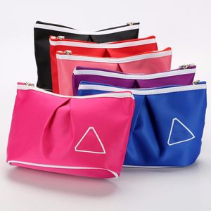 Brousse de Maquillage Travel Wash Storage Bag Organisera stor kapacitet Vattentät Nylon Zipper Portable Kosmetiska Väska Makeup Kvinnor