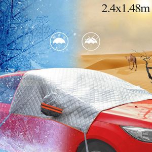 Car Sunshade Windscreen Cover Frost-proof Half Anti-snow Scratch Resistance